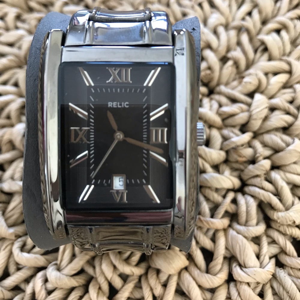 Men watch gray